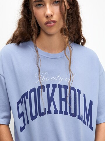 Pull&Bear Shirt in Blue