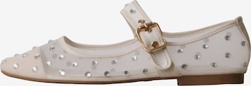 Super Mode Ballerina 'Ballerinas mit Riemchen von Alta Moda' in Beige: voorkant