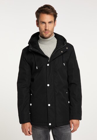 ICEBOUND Winter Jacket in Black: front