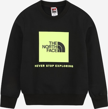 THE NORTH FACE Sports sweatshirt 'REDBOX' in Black: front