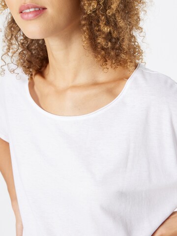 QS T-Shirt in Weiß
