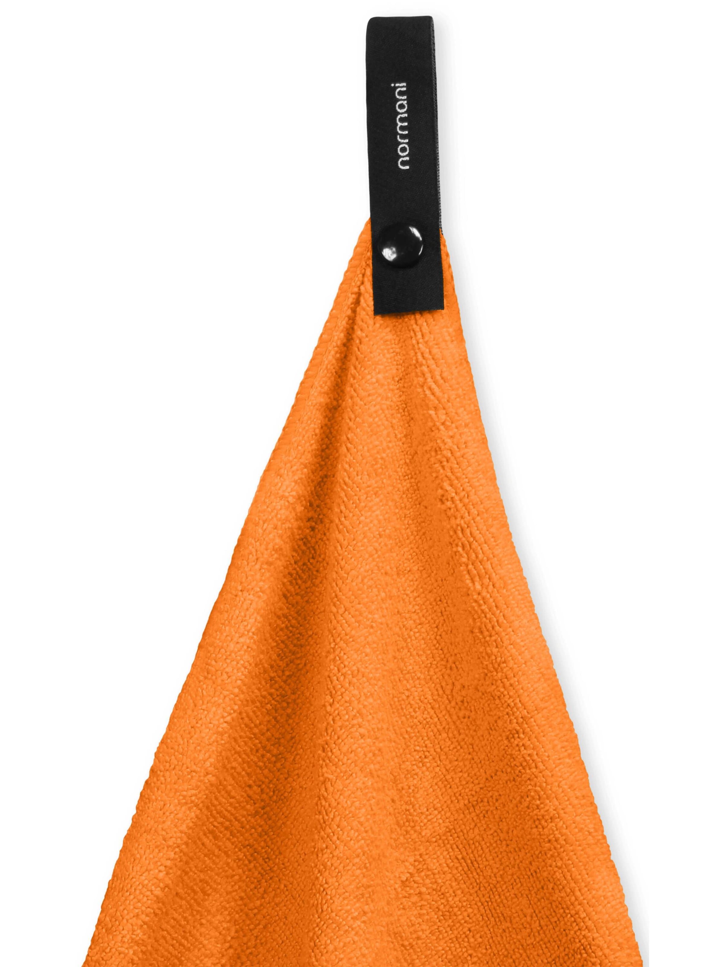 normani Handdoek 'Terry' in Oranje