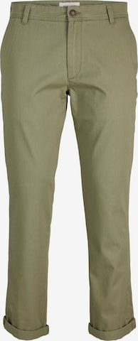 Pantaloni chino 'Bolton Bowie' di JACK & JONES in verde: frontale
