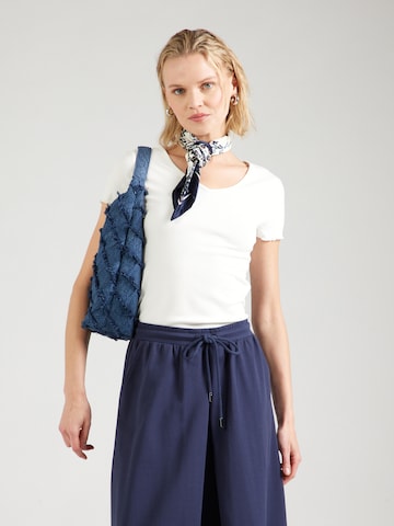 Maglietta di QS in beige: frontale