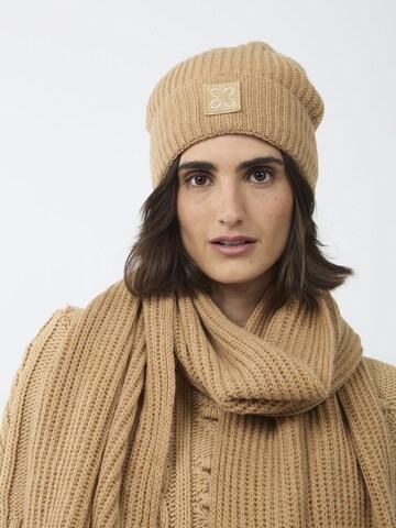 CODELLO Beanie in Beige