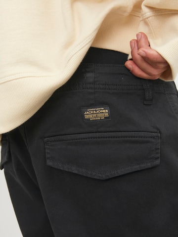 JACK & JONES - Loosefit Pantalón cargo 'Karl Harlow' en negro