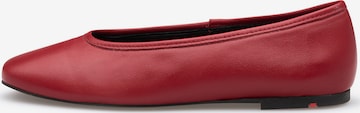 Ballerines LLOYD en rouge : devant