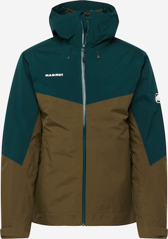 MAMMUT Athletic Jacket 'Convey' in Green: front