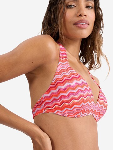 TRIUMPH Push-up Bustier-Bikini-Top ' Red Label Mix & Match Summer ' in Orange