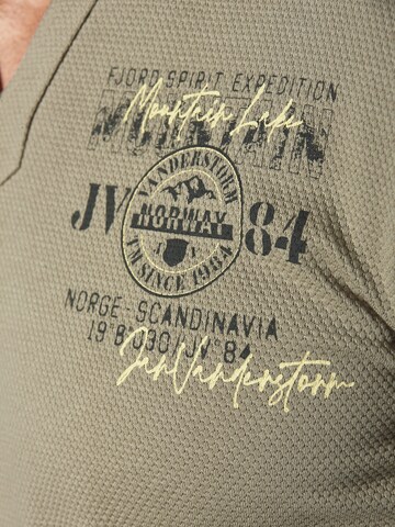 Jan Vanderstorm Shirt 'Volkur' in Grijs