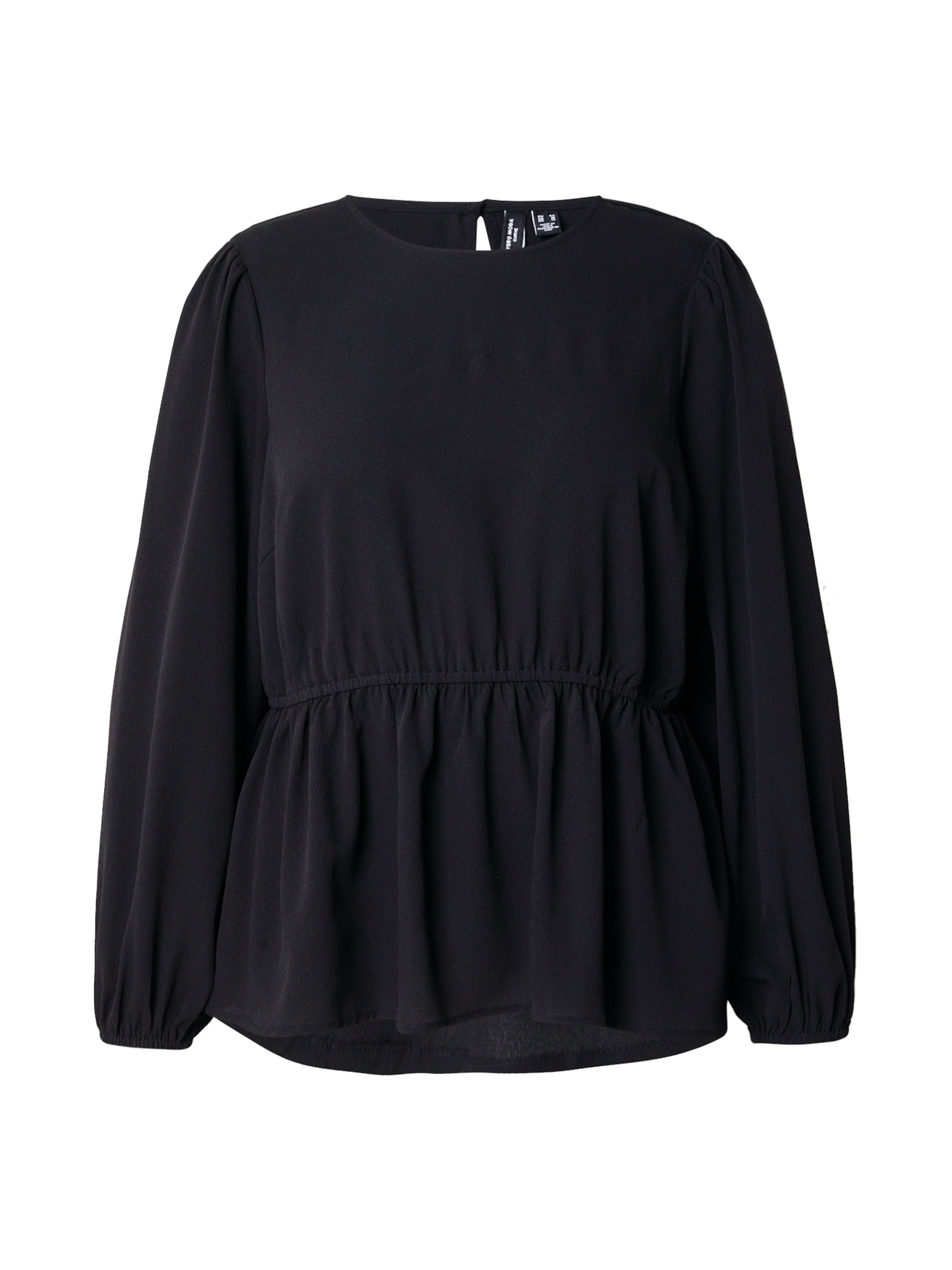 Vero Moda Curve Blouse 'VMLYDIA' in Black: front