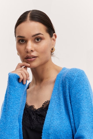 b.young Knit Cardigan in Blue