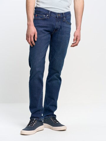 BIG STAR Slimfit Jeans 'TOBIAS' in Blauw