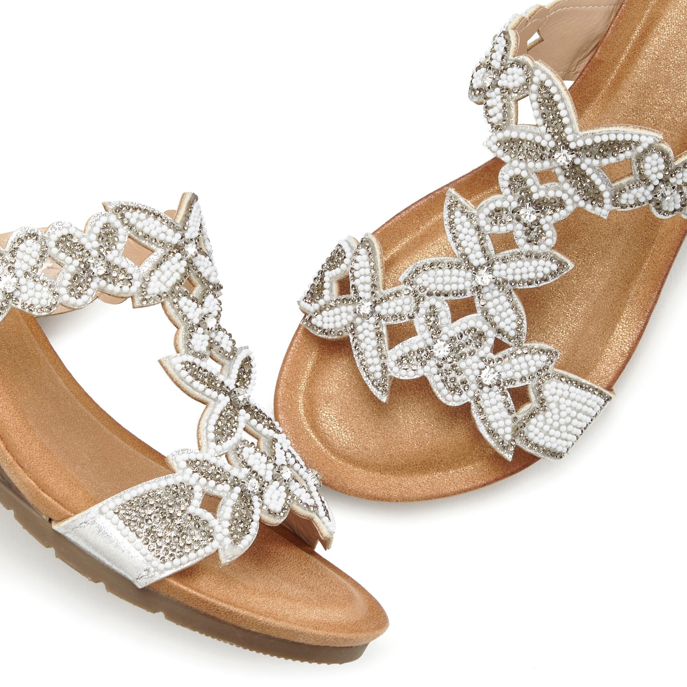 VIVANCE Pantolette in Weiß