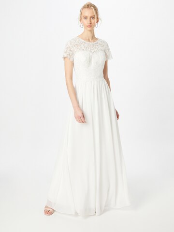 mascara Evening dress in White: front