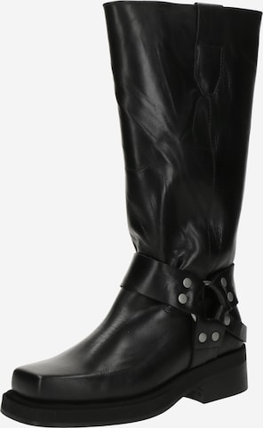 PAVEMENTČizme 'Angelina' - crna boja: prednji dio