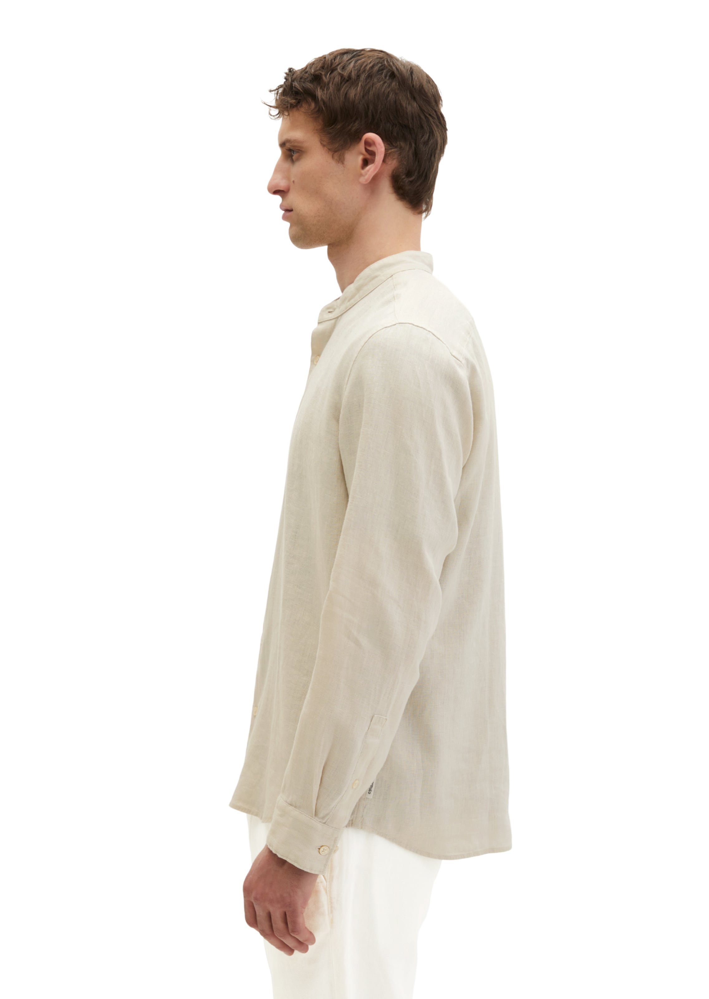 Marc O'Polo Regular fit Button Up Shirt in Beige