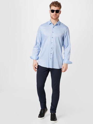 OLYMP - Regular Fit Camisa em azul