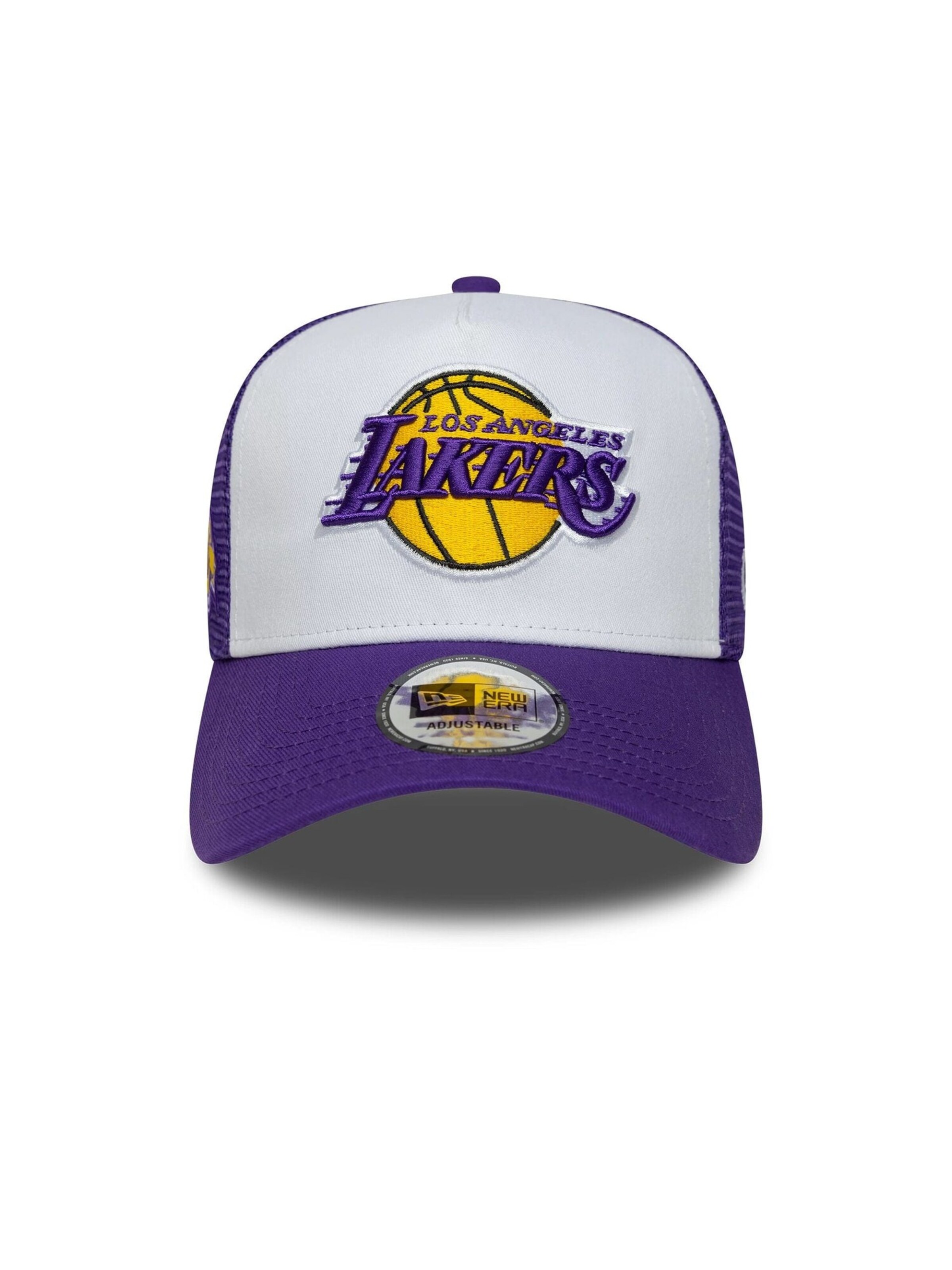 NEW ERA Athletic Cap '9FORTY LA Lakers NBA Side Patch' in Purple: front