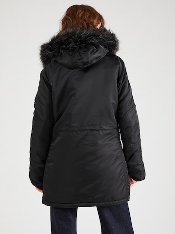 ALPHA INDUSTRIES Winter Jacket in Black