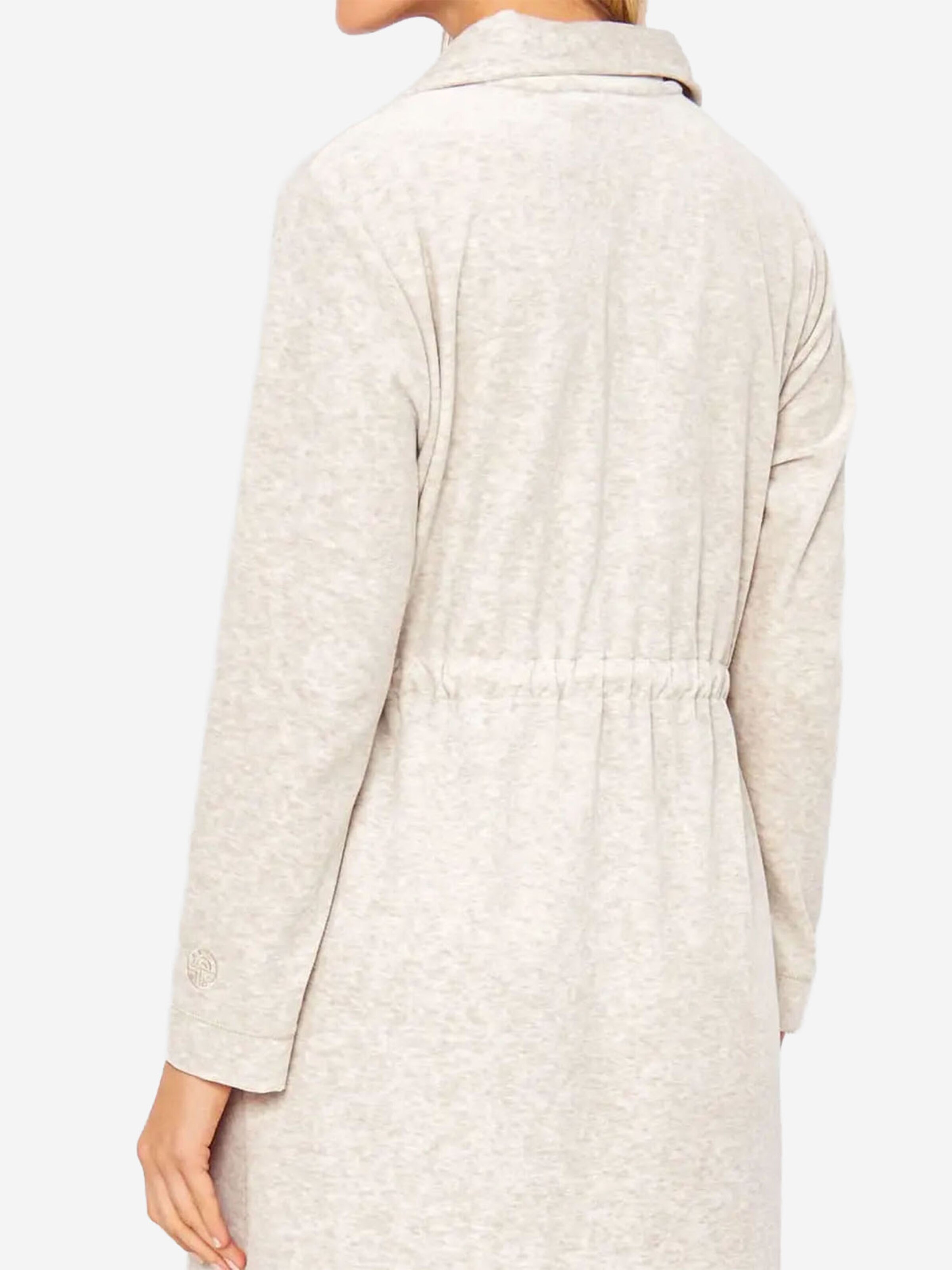 FÉRAUD PARIS Badjas kort ' Melange Oversize ' in Wit