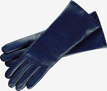 Roeckl Lederhandschuhe 'MOSKAU' in Blau: Vorderseite