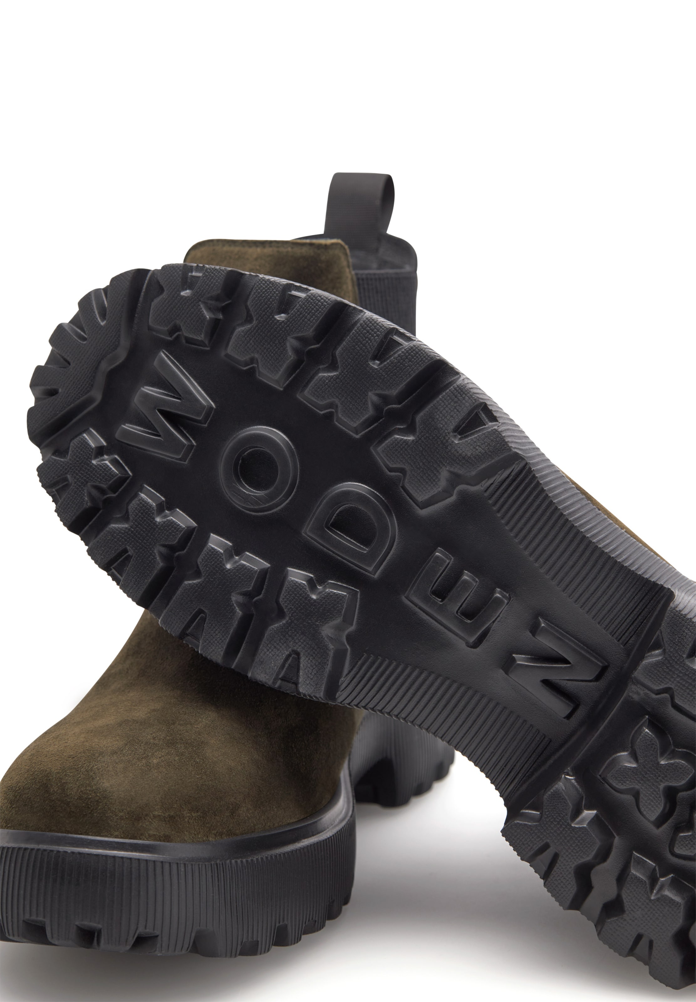 WODEN Chelsea boots ' Aya S ' in Groen