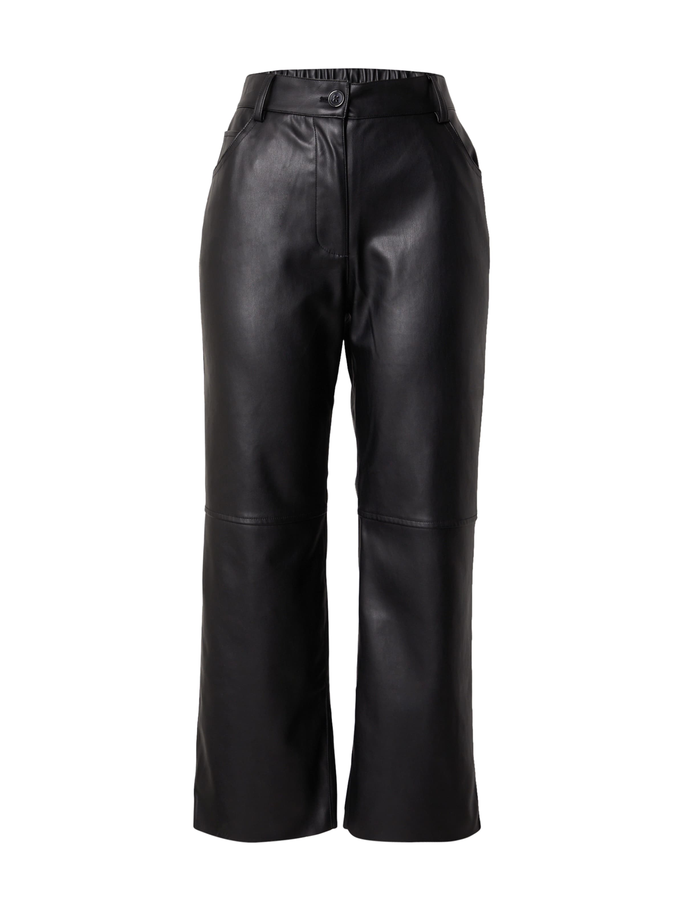 ABOUT YOU - Regular Calças 'Rachel' em preto: frente