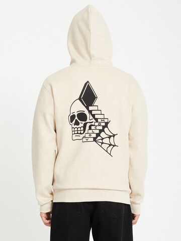 Volcom Sweatshirt 'Watanite' in Beige: voorkant