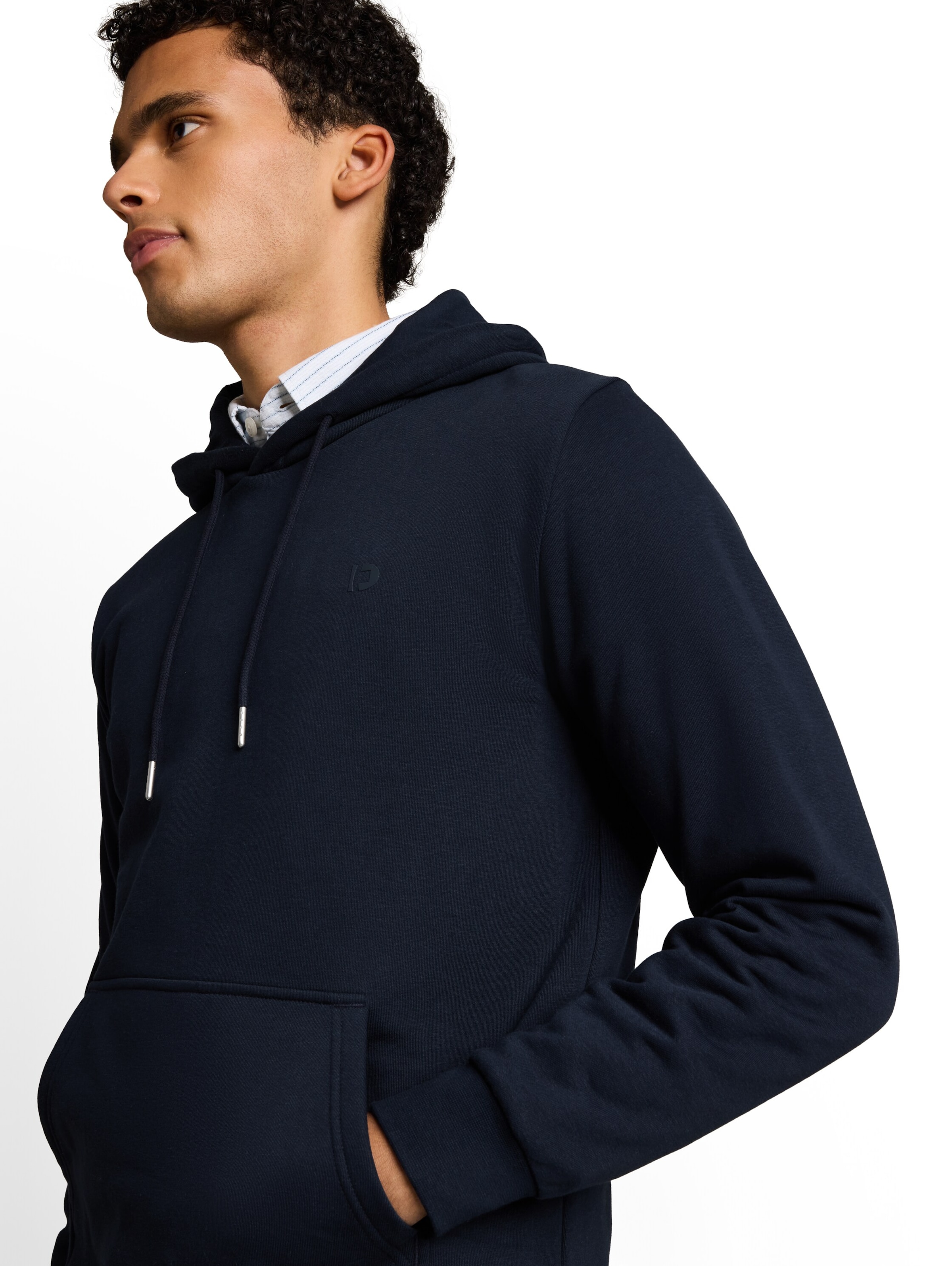 TOM TAILOR DENIM Sweatshirt in Blau