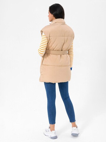 Daniel Hills Weste in Beige