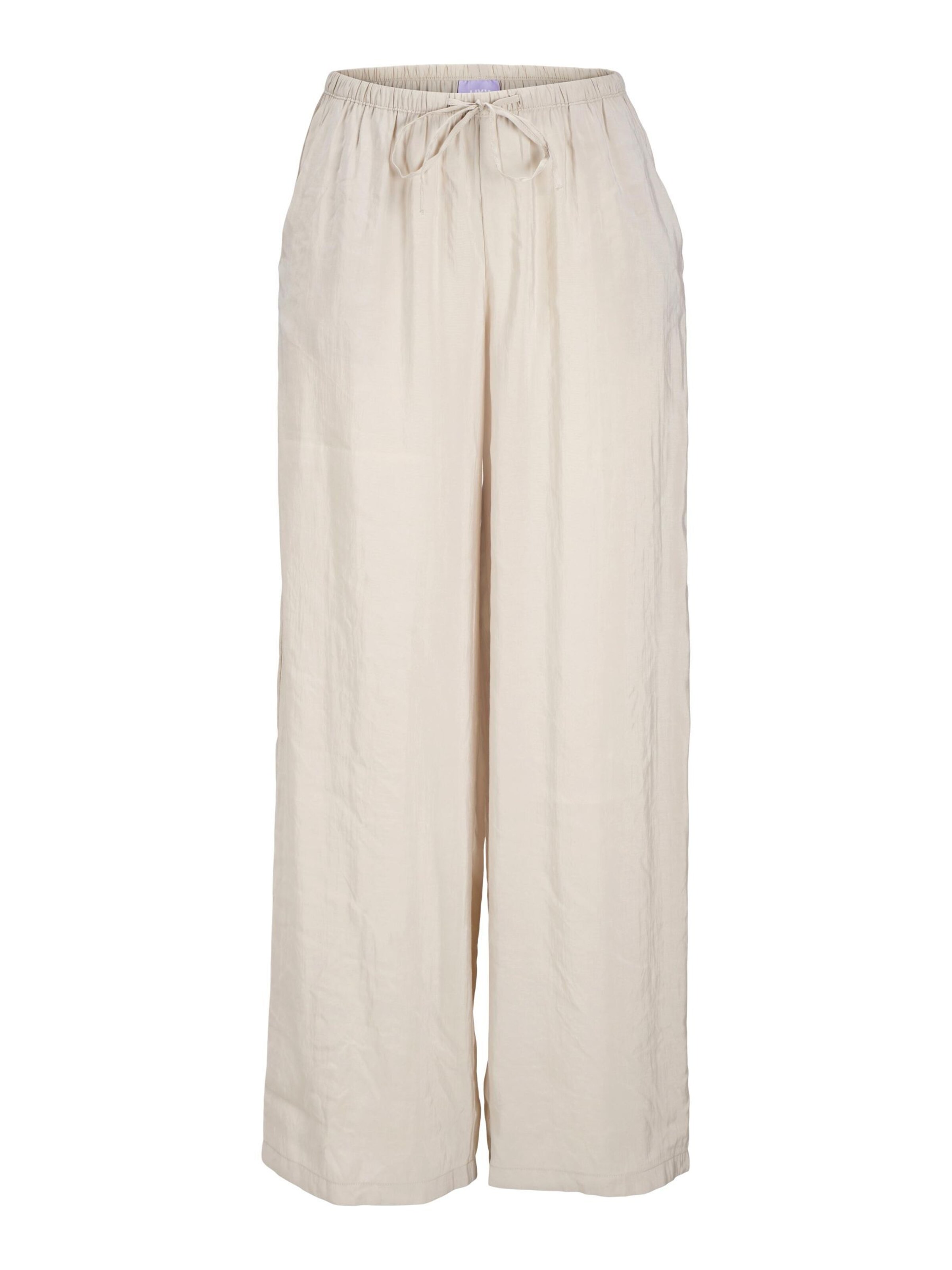 Pantalon 'JXFIE' JJXX en beige : devant