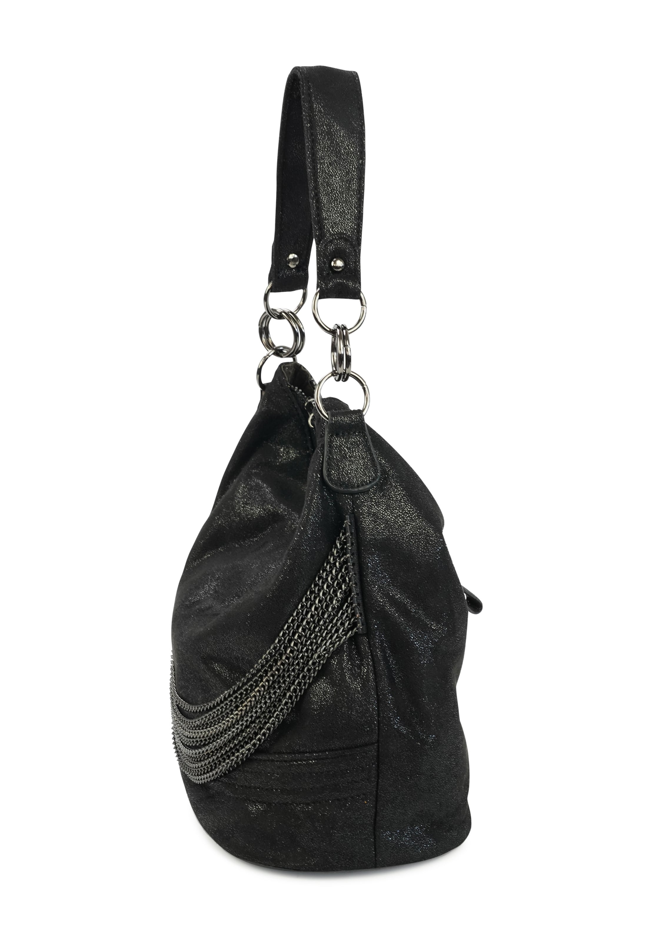 HARPA Schultertasche 'Cher' in Schwarz
