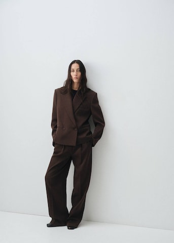 MANGO Blazer in Brown