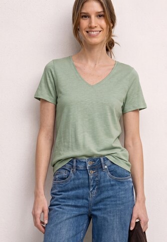 STREET ONE Shirt in Green: front