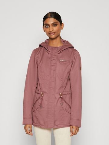 Only Petite Välikausiparka 'ONLLORCA' värissä vaaleanpunainen: etupuoli