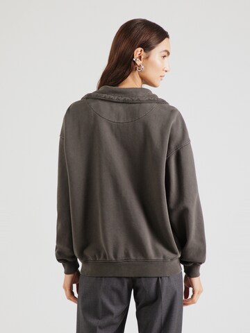 WEEKDAY Sweatjacke in Grau