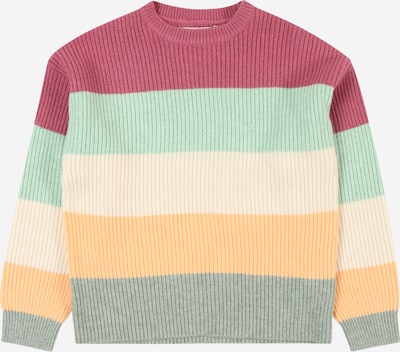 Pulover 'KONSANDY' ONLY GIRLS pe bej / galben pastel / verde pastel / roz, Vizualizare produs