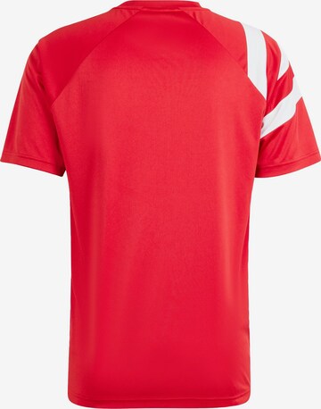 T-Shirt fonctionnel ADIDAS PERFORMANCE en rouge