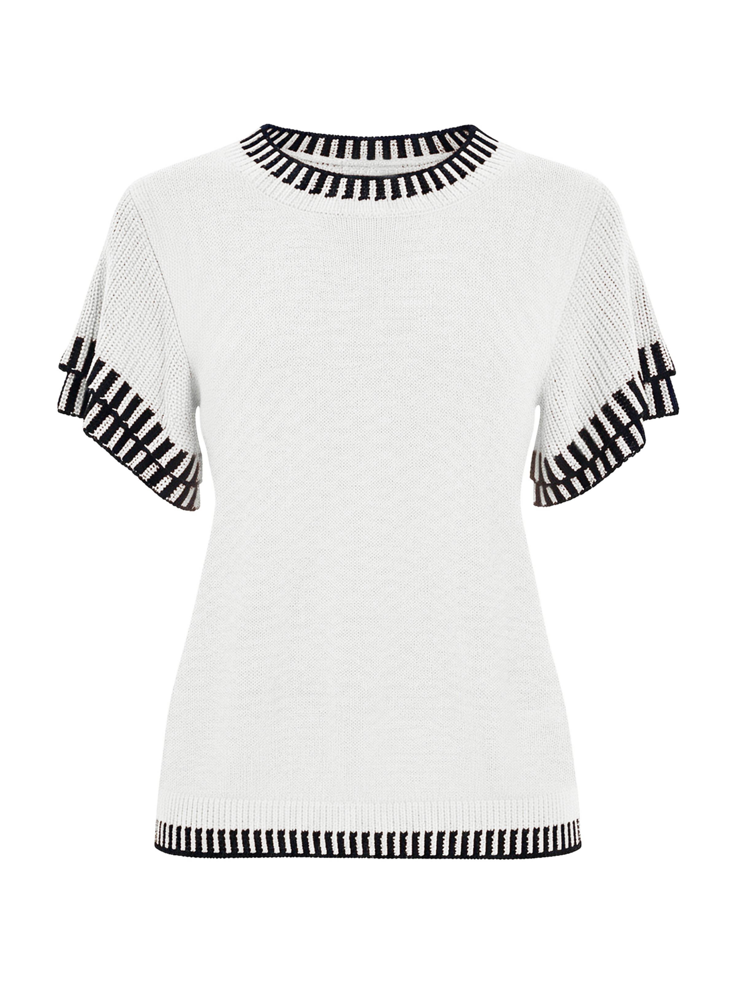 Imily Bela Pullover i hvid: forside