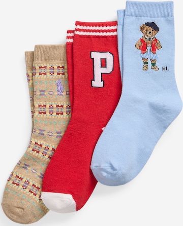 Polo Ralph Lauren Socks in Beige: front