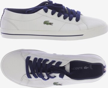 LACOSTE Sneaker 35 in Weiß: predná strana