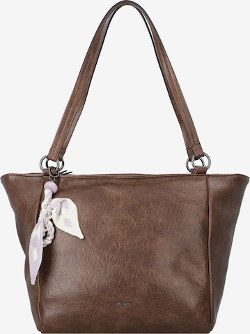 Borsa a spalla di Picard in marrone: frontale