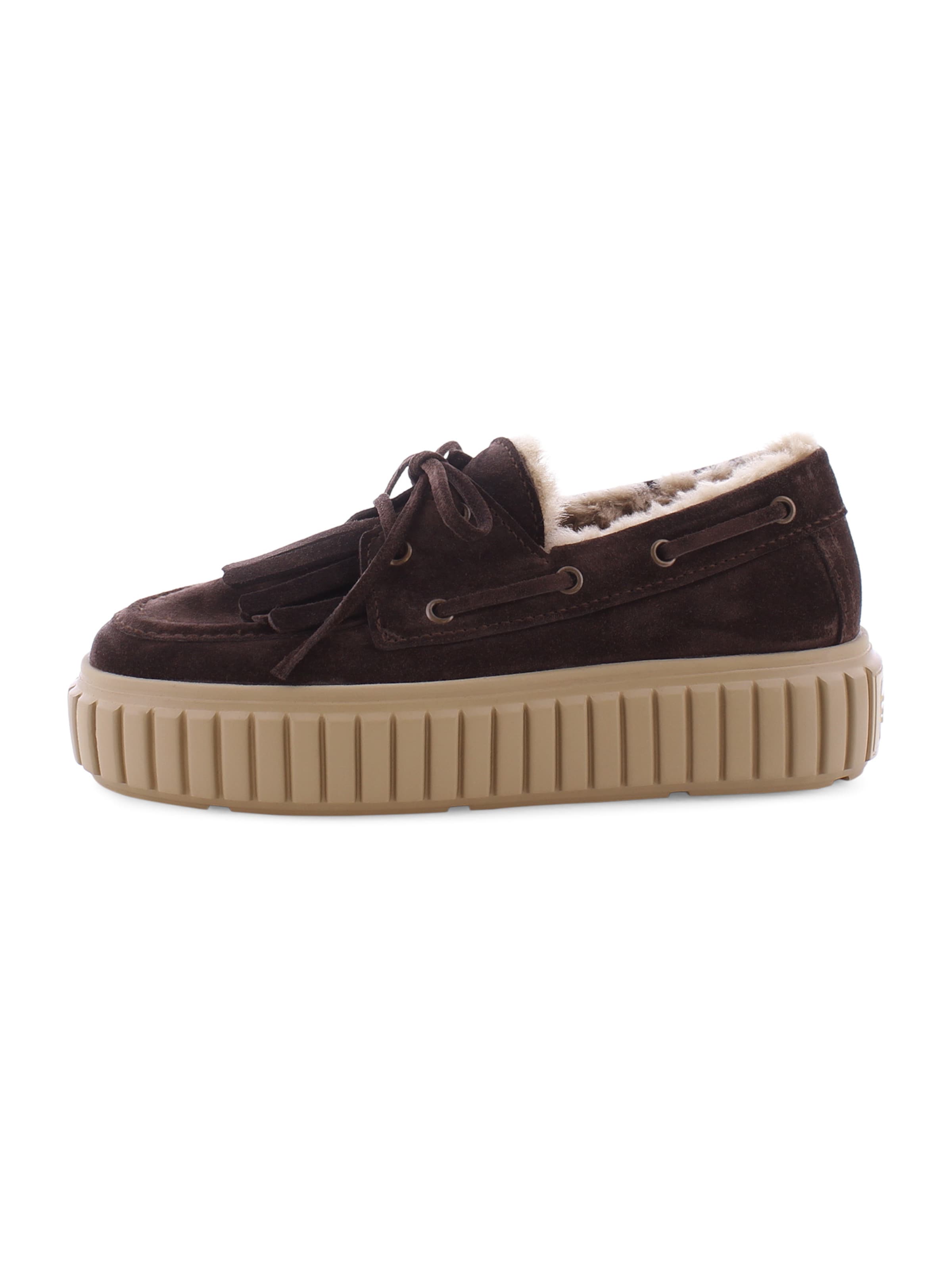 Baskets basses ' ZAP ' Kennel & Schmenger en marron : devant