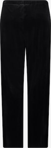 Betty & Co Loosefit Stretch-Hose mit Gummizug in Schwarz