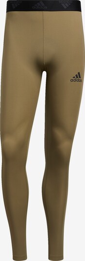 ADIDAS PERFORMANCE Sporthose in grau / khaki / schwarz, Produktansicht
