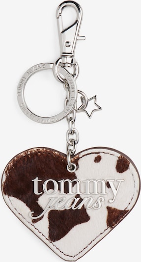 Tommy Jeans Avaimenperä koossa One Size värissä ruskea / valkoinen, Tuotenäkymä