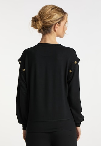 DreiMaster Vintage Sweatshirt in Black