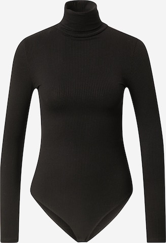 ABOUT YOU Koszula body 'Sonja' w kolorze czarny: przód