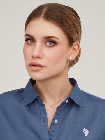 U.S. POLO ASSN. Necklace 'Amelie' in Yellow: front